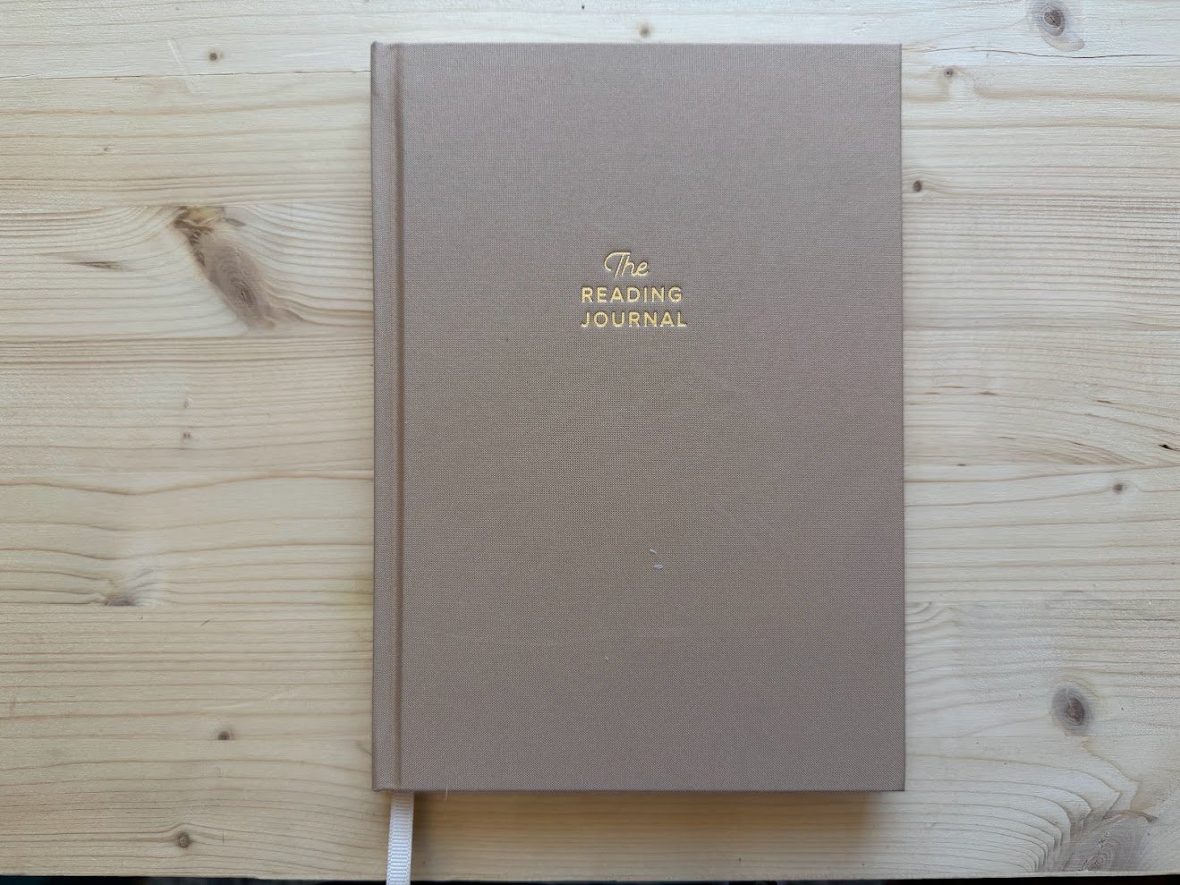 reading journal cover