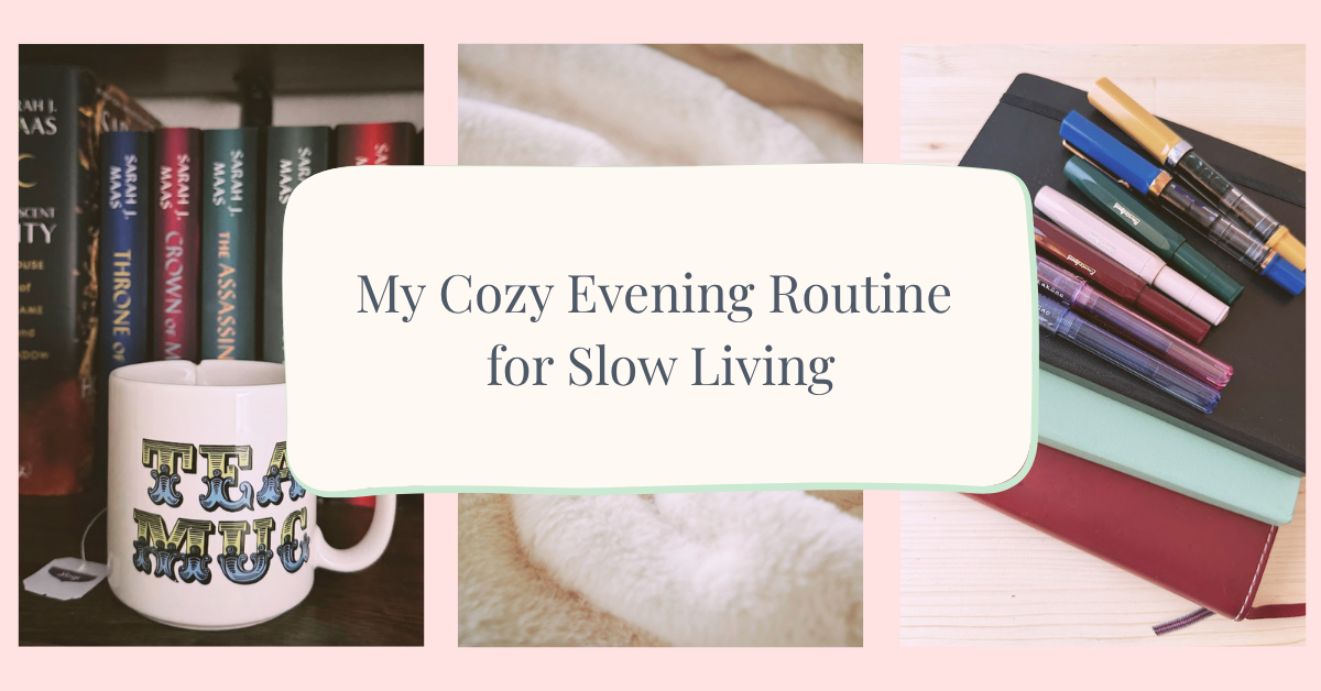 cozy nighttime routine