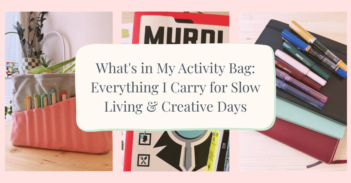 What's in My Activity bag
